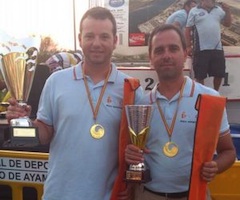 Dos cartageneros ganan el V Open de España de Pesca en Embarcación Fondeada